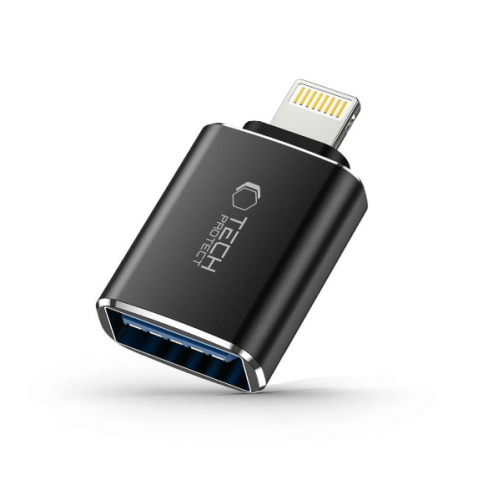 Perėjimas iPhone (lightning 8pin) → USB C (K-L) Tech-Protect UltraBoost OTG